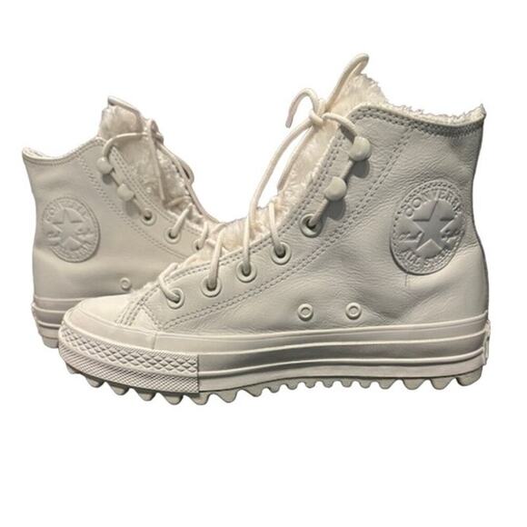 Converse Other - CONVERSE Chuck Taylor *ALL STARS* Sherpa Lined High Top White Mens/Unisex Rebel